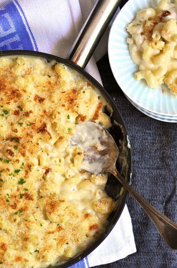 Baked one pot mac and cheese