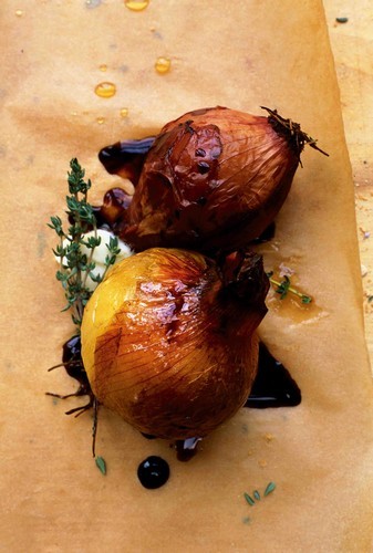 Baked onions