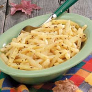 Baked parsnips