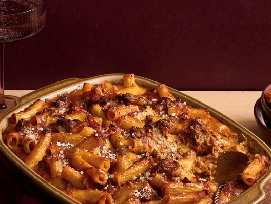 Baked pasta (Imqarrun il-form)