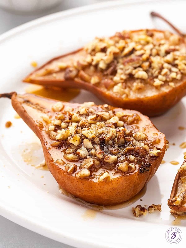 Baked pears