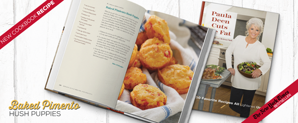 Baked pimiento hush puppies