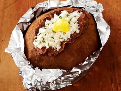 Baked potato cake