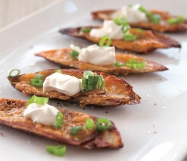 Baked potato skins