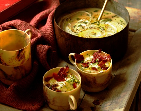 Baked potato soup
