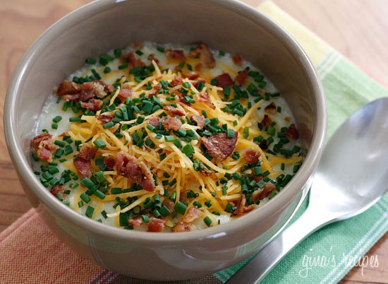 Baked potato soup