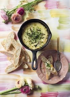 Baked provolone