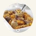 Baked pumpkin with a rosemary, chilli and orange topping