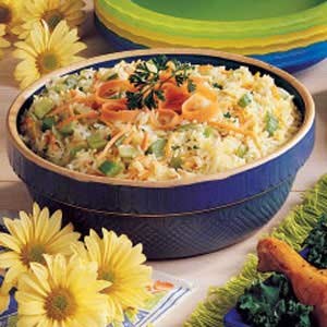 Baked rice pilaf 