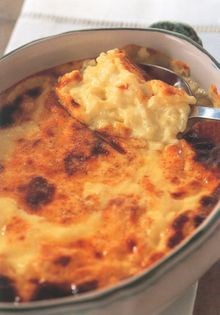 Baked rice pudding