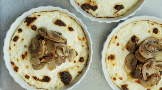 Baked ricotta
