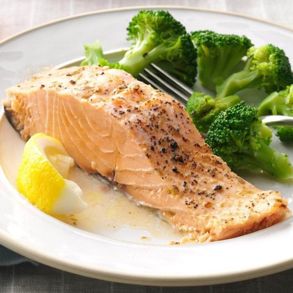 Baked salmon