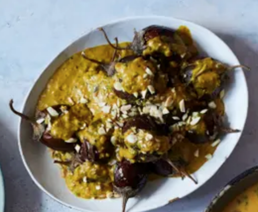 Baked salmon and tamarind