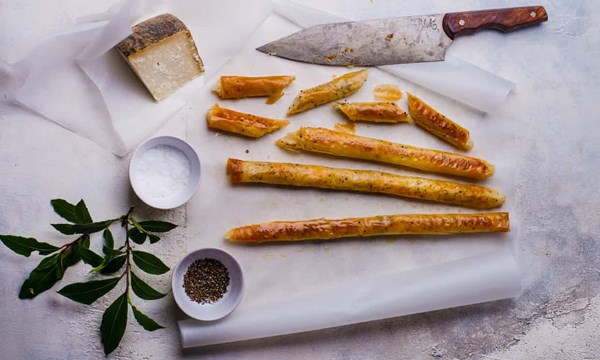 Baked salsify