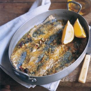 Baked sardines (Sardine farcite al forno)
