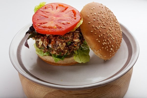 Baked Southwest teff burgers 