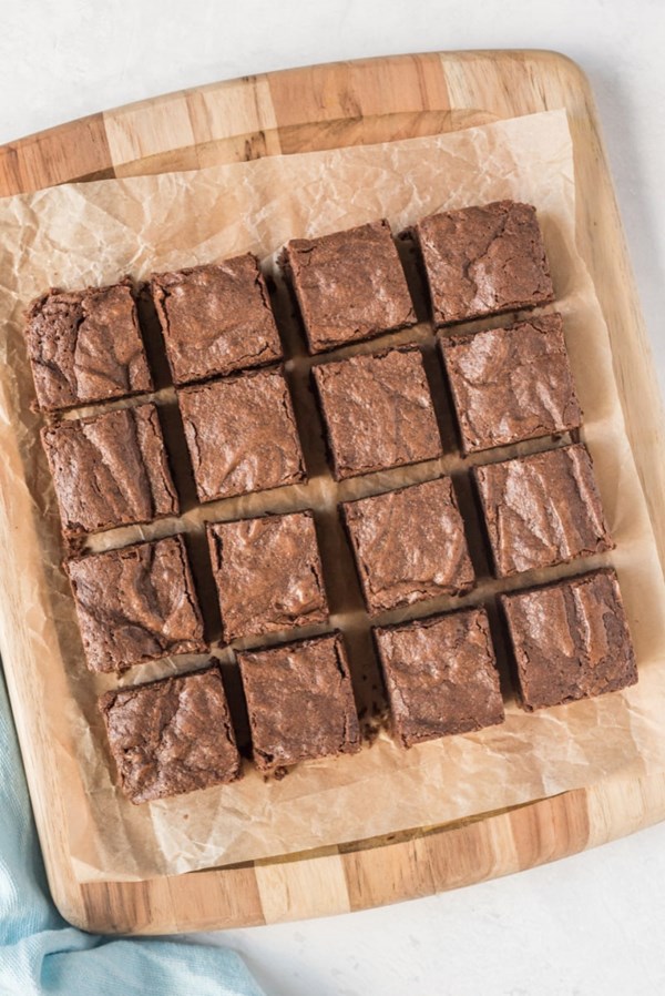 Baked spicy brownie