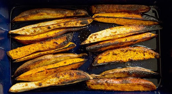 Baked sweet potato fries