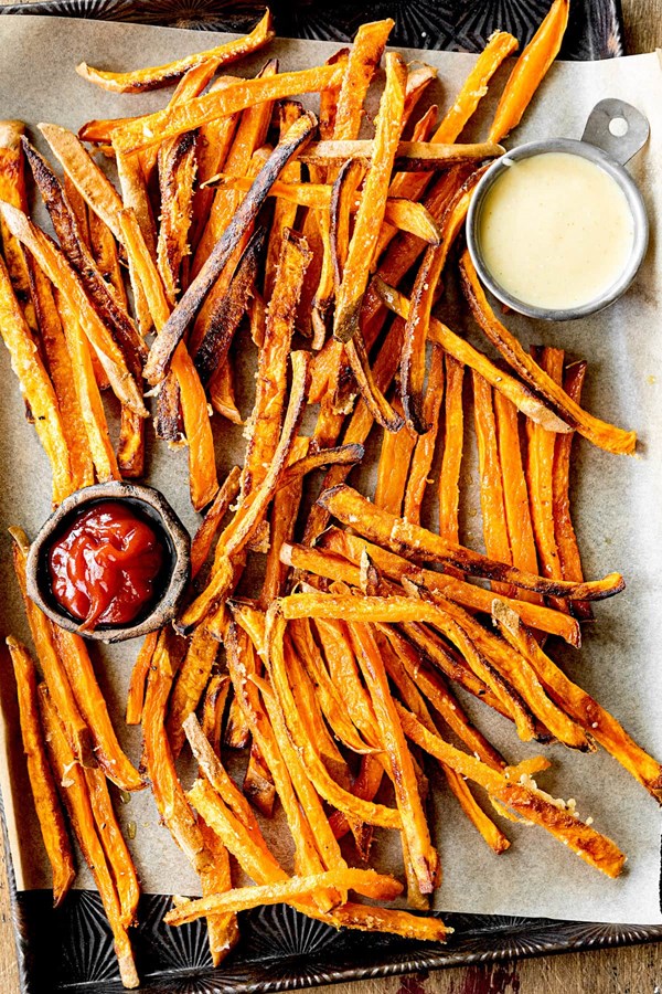 Baked sweet potato fries