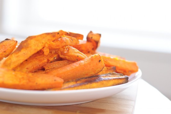Baked sweet potato fries