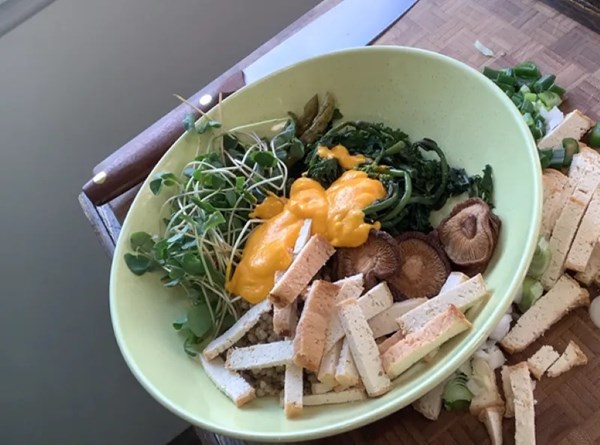 Baked tofu