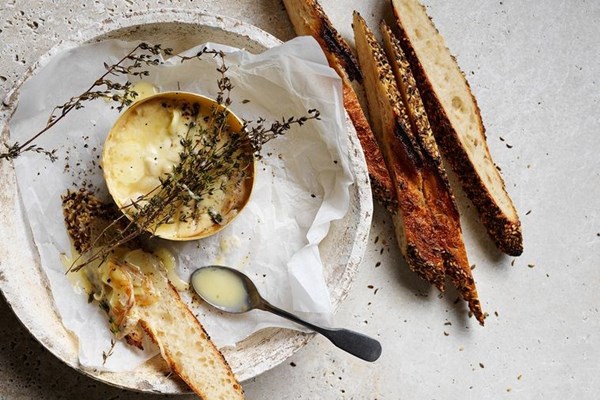Baked vacherin