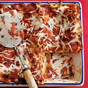 Baked vegetable lasagna