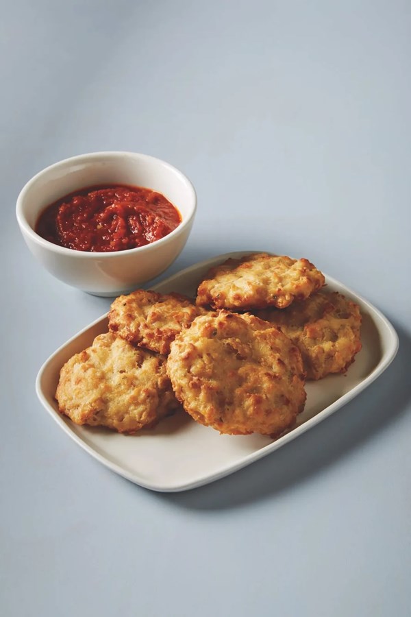 Baked white bean cakes