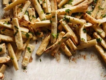 Baked yuca fries 