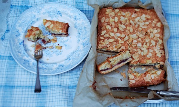 Bakewell tart fingers