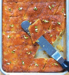 Baklava cake (Cayk-e baqlava)