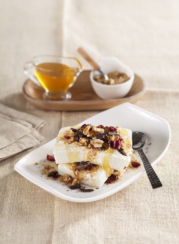 Baklava crumb ice cream
