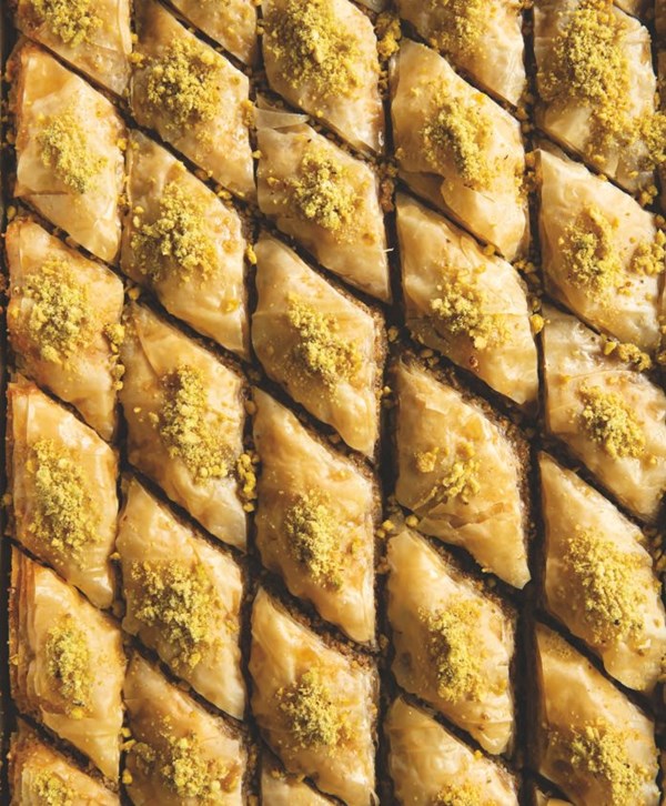 Baklava [honey syrup]