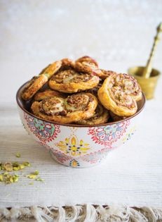Baklava-inspired palmiers elephant ears