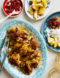 Balinese barbecued chicken