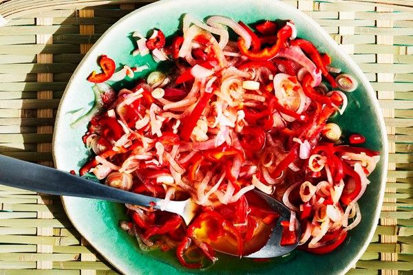 Balinese raw sambal matah