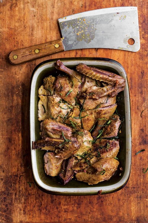 Balinese roast duck (Bebek betutu)