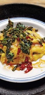 Balkan polenta with feta