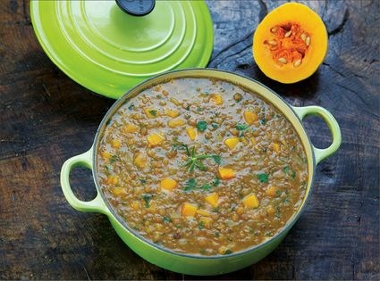 Balkh brown lentil soup