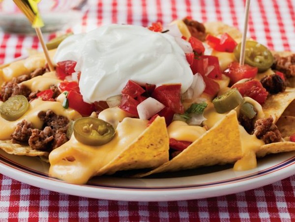 Ball park nachos from 'Ultimate Nachos' (Cook the Book)