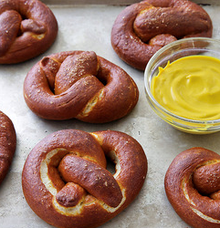 Ballpark pretzels