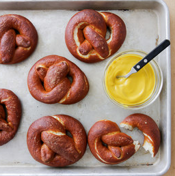 Ballpark pretzels
