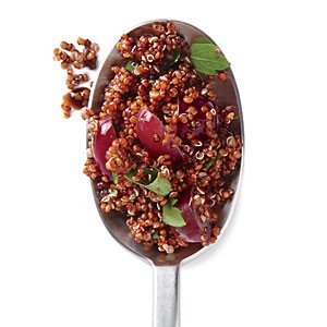 Balsamic and grape quinoa