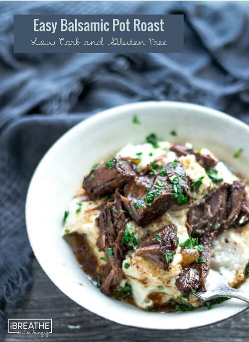 Balsamic beef pot roast