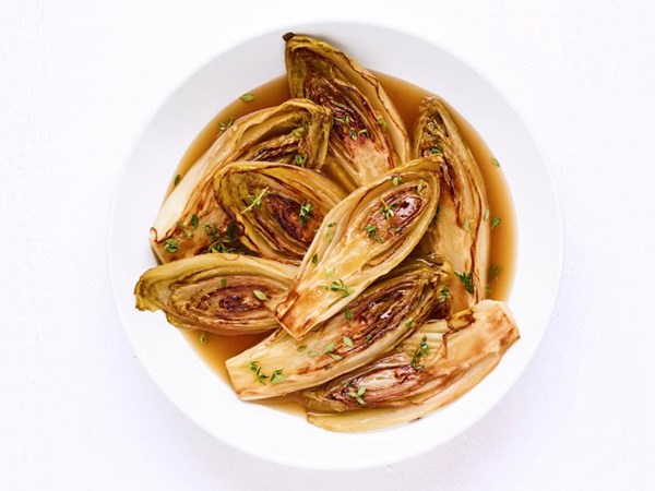 Balsamic-braised endive 