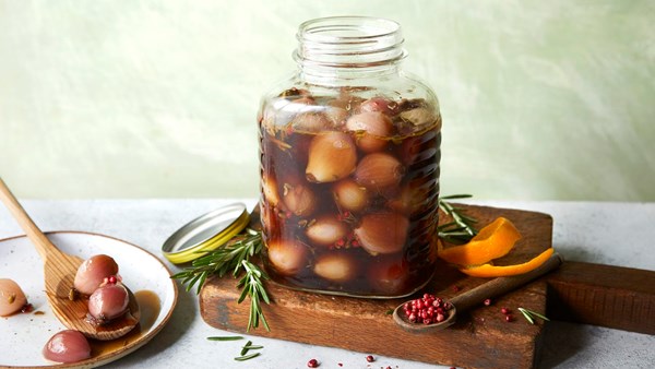 Balsamic onions