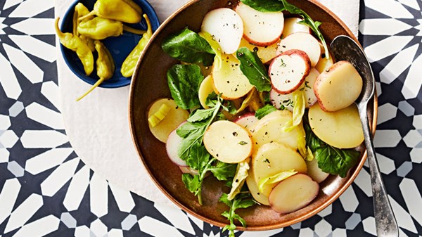 Balsamic potato salad