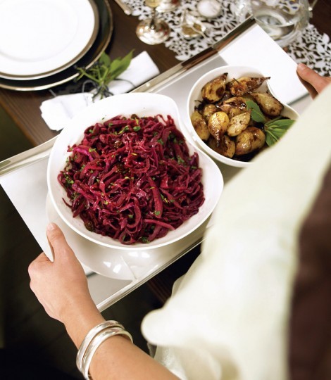Balsamic red cabbage