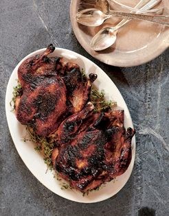 Balsamic roasted chicken
