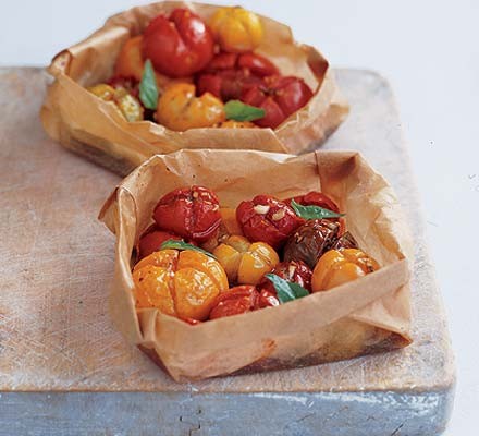 Balsamic roasted tomatoes
